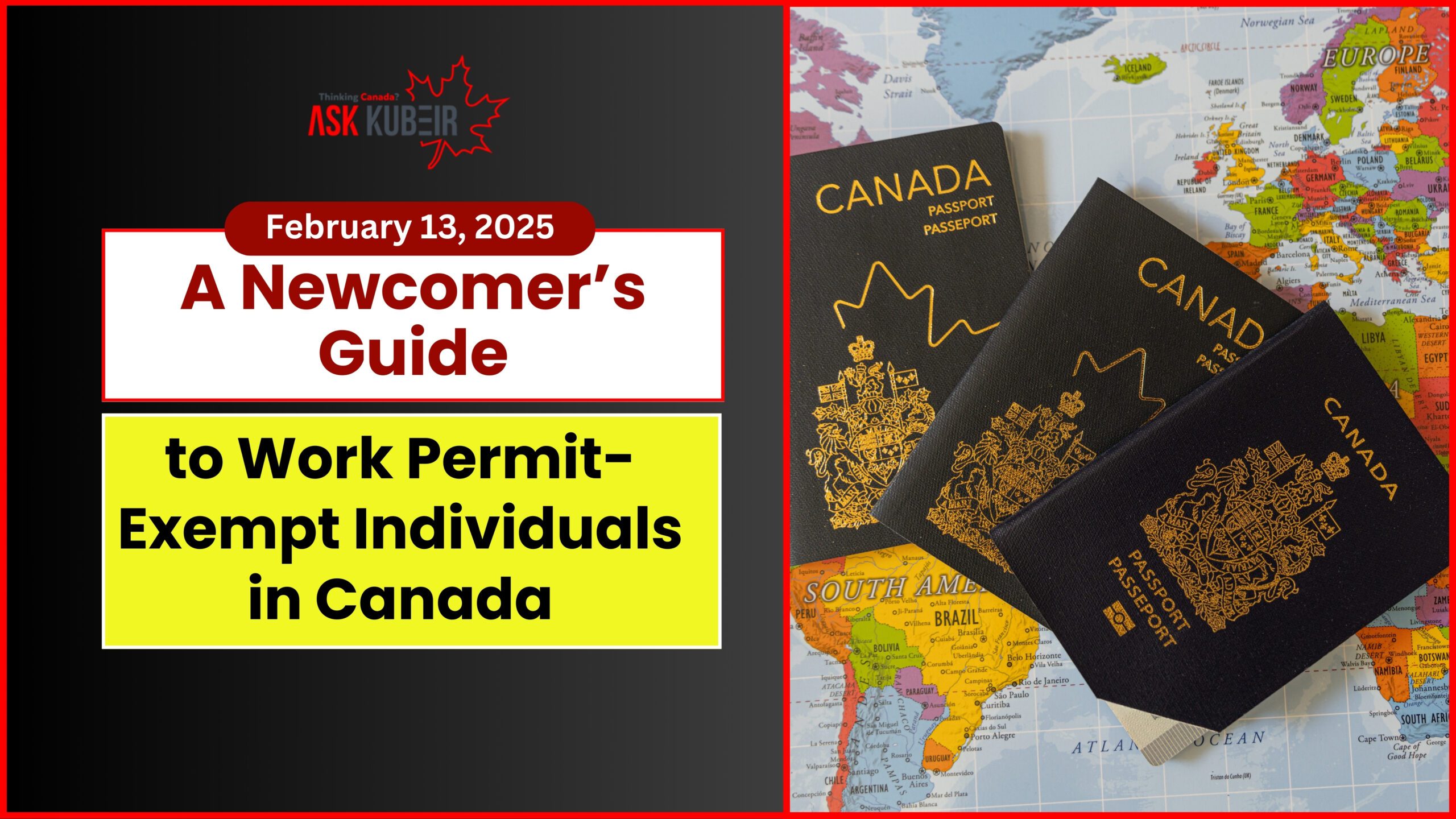 A Newcomer’s Guide to Work Permit-Exempt Individuals in Canada